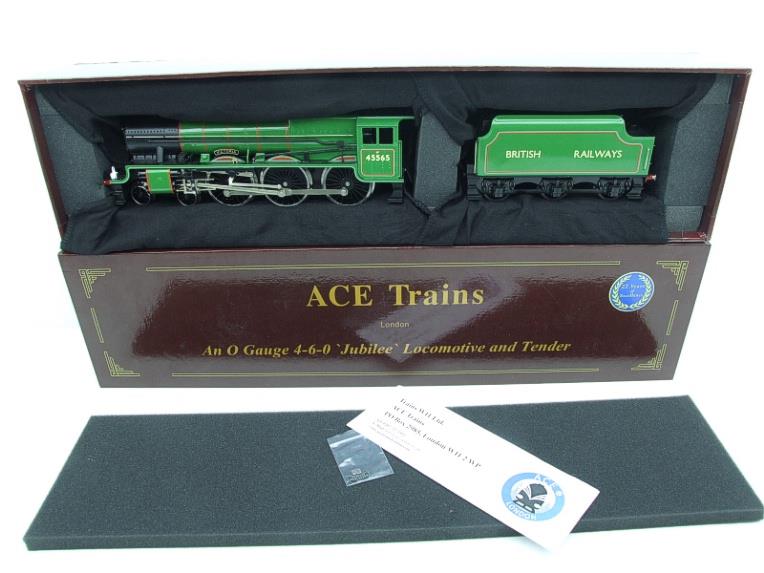 Ace Trains O Gauge E18B BR Gloss Lined Apple Green "Victoria" R/N 45565 Electric 2/3 Rail Bxd image 20