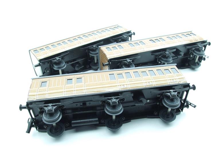 Ace Trains O Gauge C24 LNER Six Wheel Grey Roof Clemenson x3 Coaches Set 2 Bxd image 18