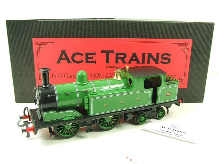 Ace Trains O Gauge E25A NER G5 Green 0-4-4T Tank Loco R/N 1759 Electric 2/3 Rail Boxed image 19