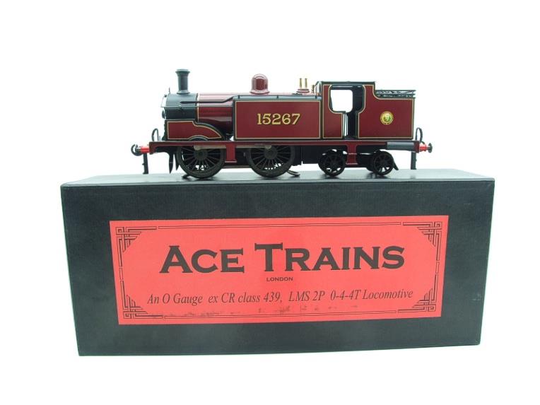 Ace Trains O Gauge E26B LMS Maroon Class 2P Tank Loco R/N 15267 Electric 2/3 Rail Boxed image 1