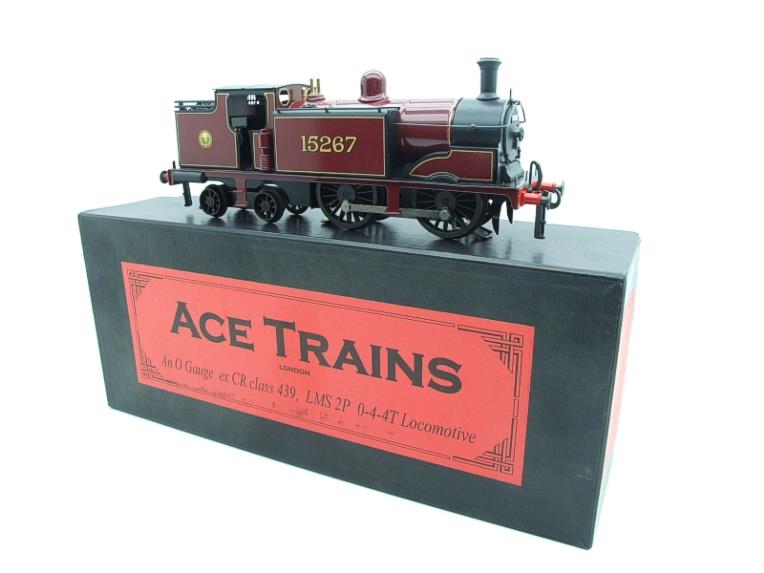 Ace Trains O Gauge E26B LMS Maroon Class 2P Tank Loco R/N 15267 Electric 2/3 Rail Boxed image 2