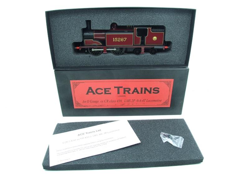 Ace Trains O Gauge E26B LMS Maroon Class 2P Tank Loco R/N 15267 Electric 2/3 Rail Boxed image 19