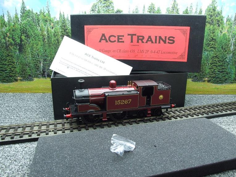 Ace Trains O Gauge E26B LMS Maroon Class 2P Tank Loco R/N 15267 Electric 2/3 Rail Boxed image 21