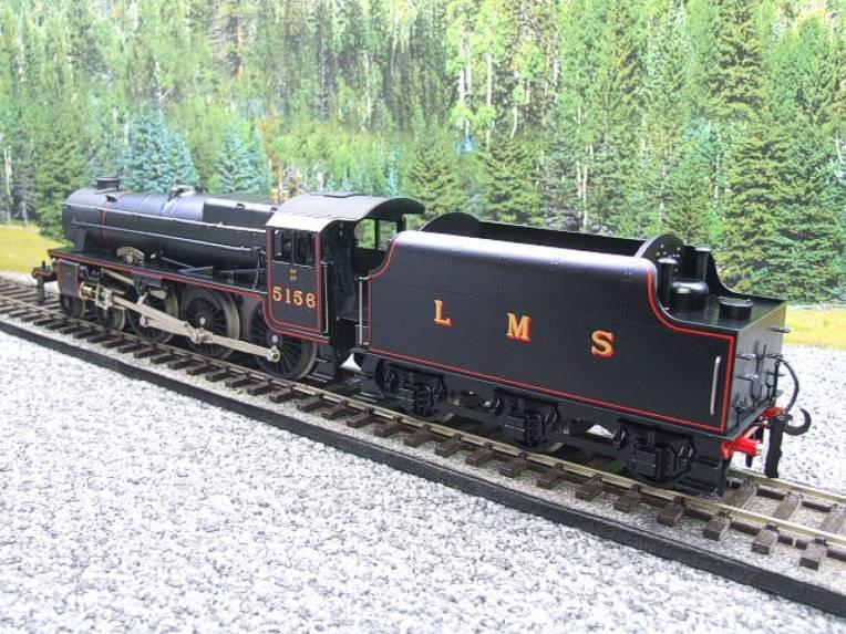 Ace Trains O Gauge E19A3 LMS Satin Black 5 “Ayrshire Yeomanry” R/N 5156 Bxd 2/ 3 Rail image 21