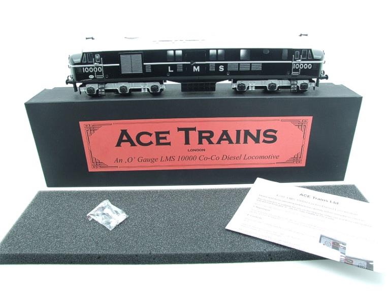 Ace Trains O Gauge E39A LMS 10000 Co-Co Diesel Locomotive 2/3 Rail Sound & Lights NEW Bxd image 17