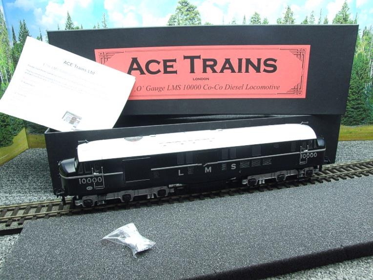 Ace Trains O Gauge E39A LMS 10000 Co-Co Diesel Locomotive 2/3 Rail Sound & Lights NEW Bxd image 20