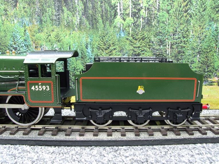 Ace Trains O Gauge E18/D1 BR Green Jubilee Class Loco & FOWLER Tender "Kolhapur" R/N 45593 Elec 2/3 Rail image 5