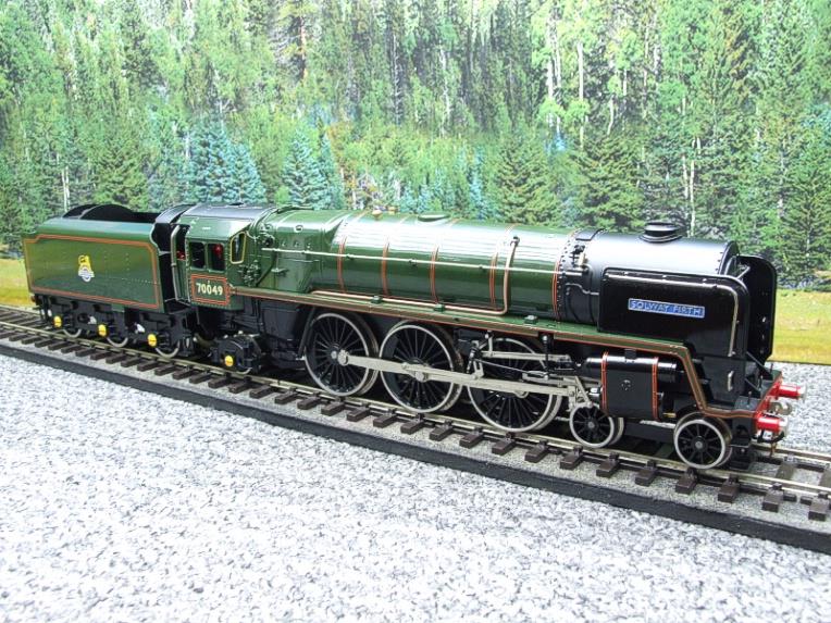 Ace Trains O Gauge E27L BR Pre 56  Britannia Class "Solway Firth" Blue Name Plate R/N 70049 Electric 2/3 Rail Boxed image 10