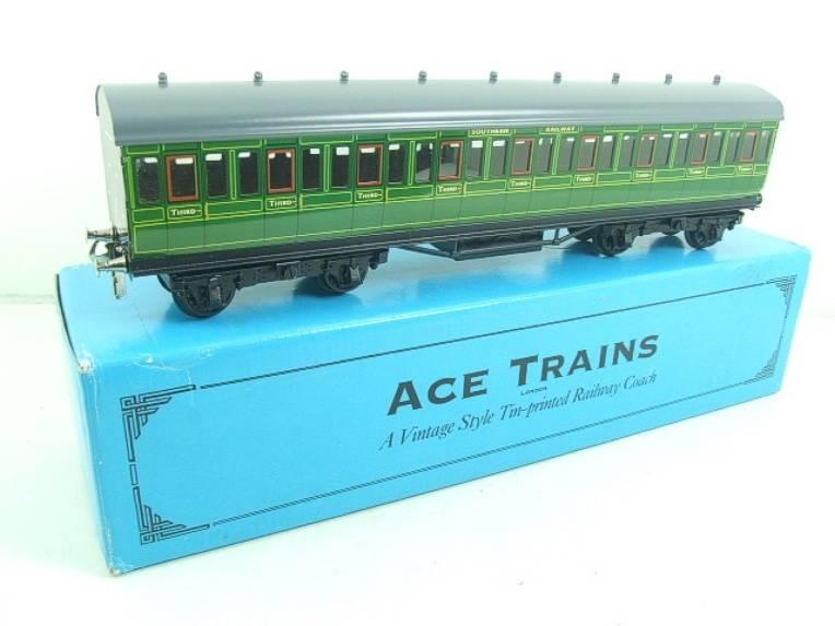 Ace Trains O Gauge C1 Southern Railway All 3rd Non Corridor Passenger Coach Boxed image 14