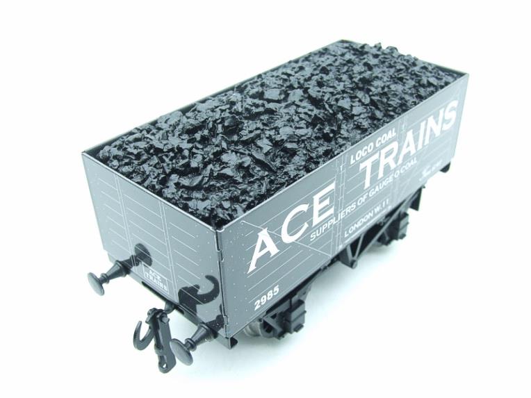 Ace Trains O Gauge G5 Private Owner Loco Coal Wagon x3 Set R/N 2985 2/3 Rail Boxed image 12