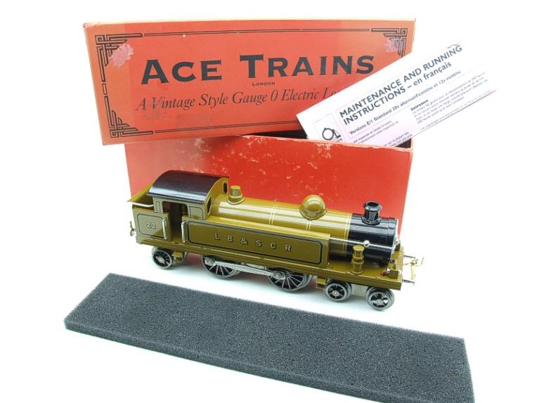 Ace Trains O Gauge E2 "LB & SCR" 4-4-2 Tank Loco R/N 22 Electric 3 Rail Boxed image 2