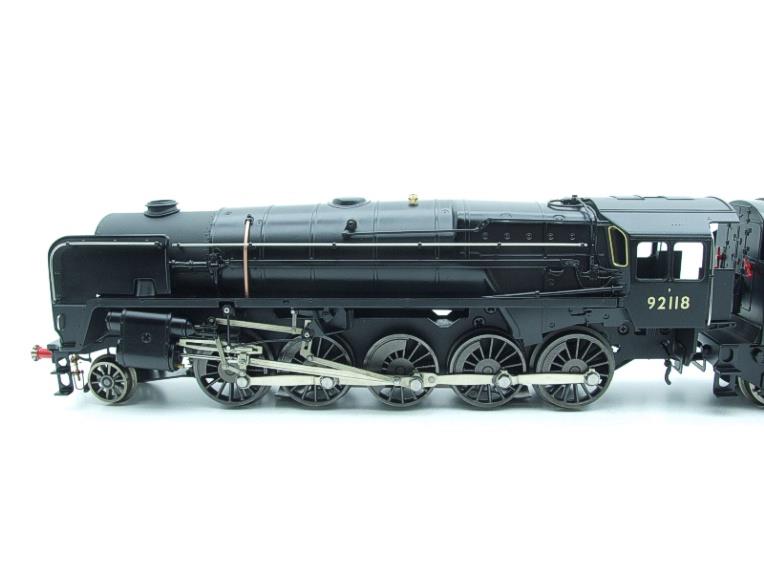 Ace Trains O Gauge E28E1 BR Pre 56 Class 9F Loco & Tender R/N 92118 Satin Black Elec 2/3 Rail Bxd image 14