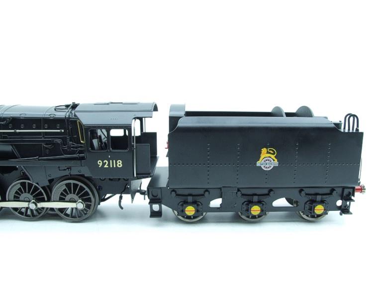 Ace Trains O Gauge E28E1 BR Pre 56 Class 9F Loco & Tender R/N 92118 Satin Black Elec 2/3 Rail Bxd image 15