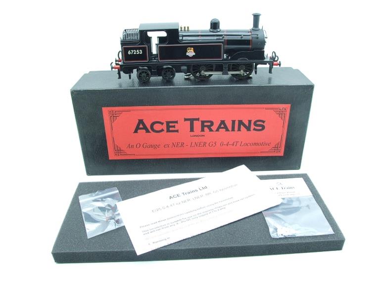 Ace Trains O Gauge E25D BR G5 Tank Loco R/N 67253 Pre 56, Electric 2/3 Rail Boxed image 1