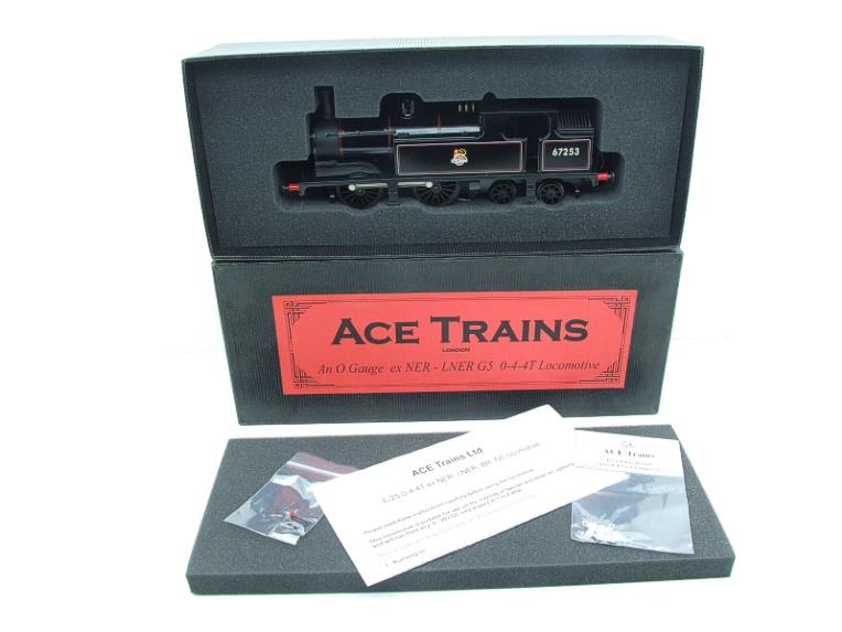 Ace Trains O Gauge E25D BR G5 Tank Loco R/N 67253 Pre 56, Electric 2/3 Rail Boxed image 20