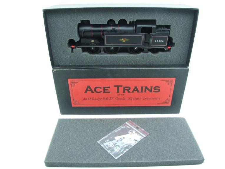 Ace Trains O Gauge E11H BR Post 56 Lined Satin Black Gresley N2 Class Tank Loco R/N 69506 Electric 2/3 Rail Bxd image 19