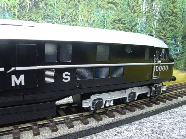 Ace Trains O Gauge E39A1 LMS Gloss Black Silver roof & bogies 10000 Co-Co Diesel 2/3 Rail NEW Boxed image 13