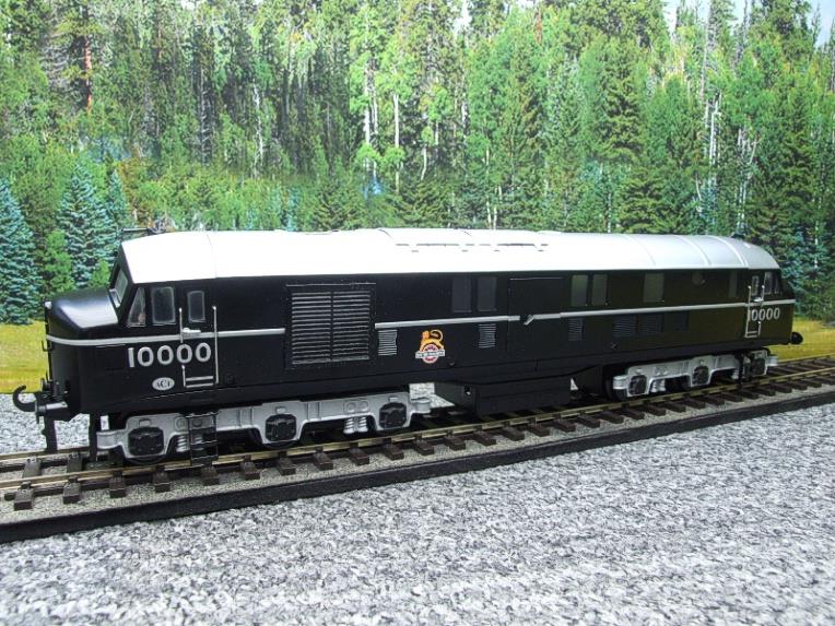 Ace Trains O Gauge E39B BR Semi Gloss Black Silver roof & bogies RN 10000 Pre-56 Diesel 2/3 Rail image 12