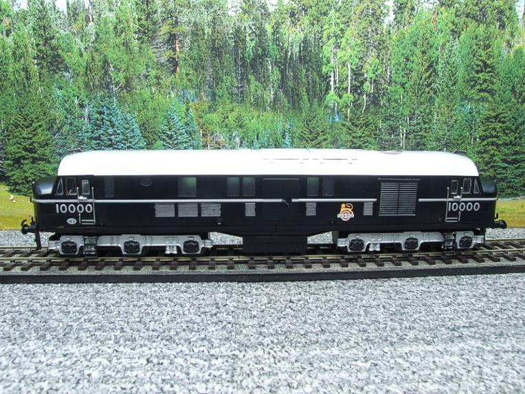 Ace Trains O Gauge E39B BR Semi Gloss Black Silver roof & bogies RN 10000 Pre-56 Diesel 2/3 Rail image 16
