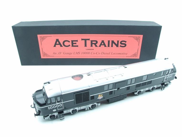 Ace Trains O Gauge E39B BR Semi Gloss Black Silver roof & bogies RN 10000 Pre-56 Diesel 2/3 Rail image 19