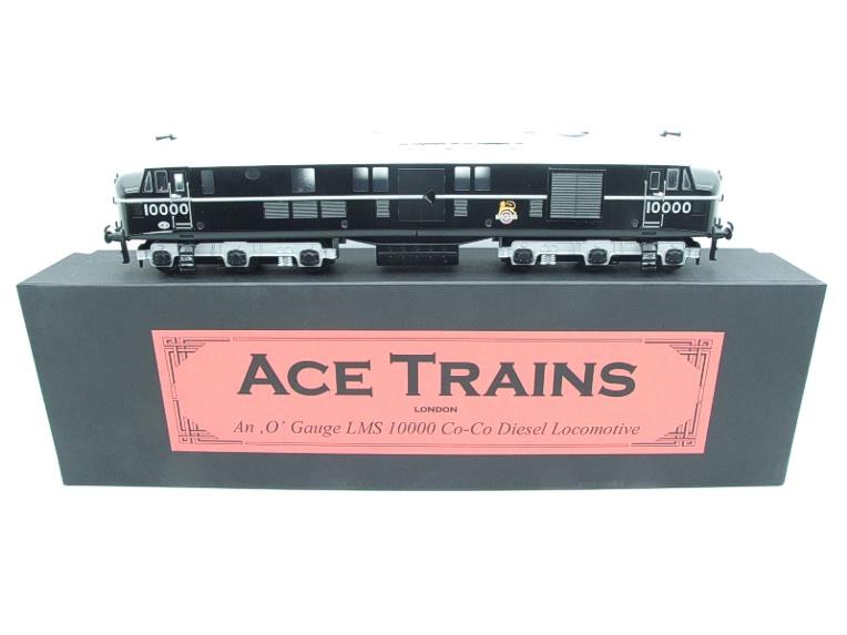 Ace Trains O Gauge E39B BR Semi Gloss Black Silver roof & bogies RN 10000 Pre-56 Diesel 2/3 Rail image 21
