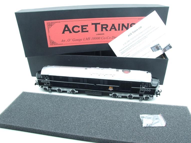 Ace Trains O Gauge E39B BR Semi Gloss Black Silver roof & bogies RN 10000 Pre-56 Diesel 2/3 Rail image 22
