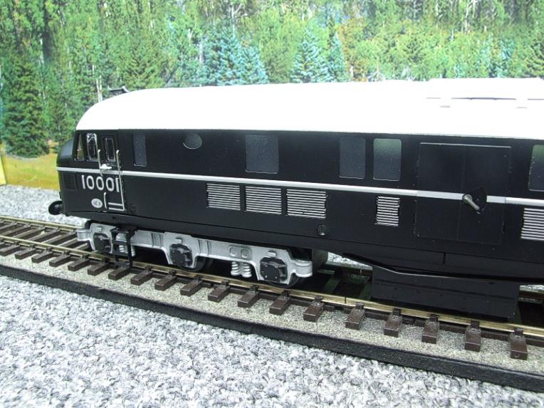 Ace Trains O Gauge E39C1 BR Semi Gloss Black Silver roof & bogies 10001 Co-Co Diesel Loco 2/3 Rail New Boxed image 13