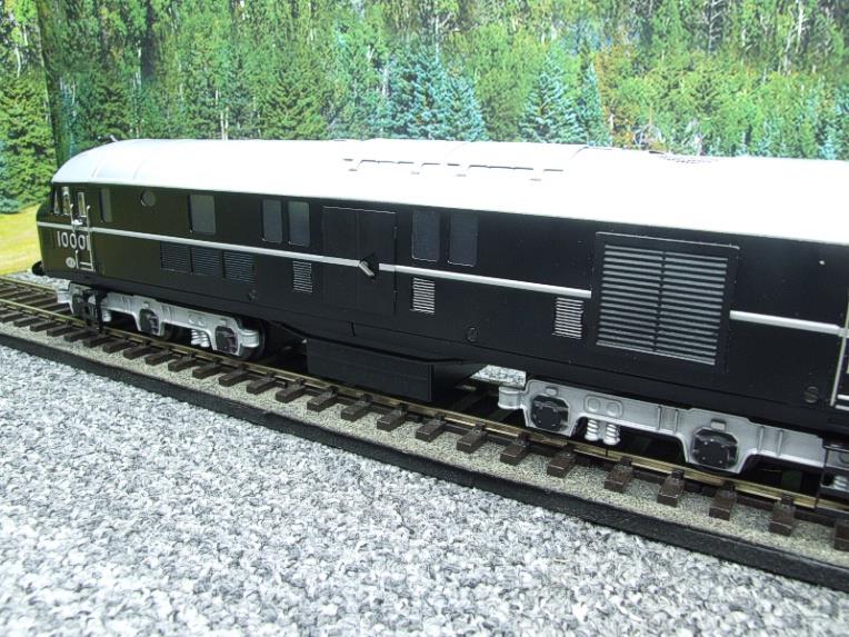 Ace Trains O Gauge E39C2 Semi Gloss Black Silver roof & bogies. No Logo R/N 10001 image 13