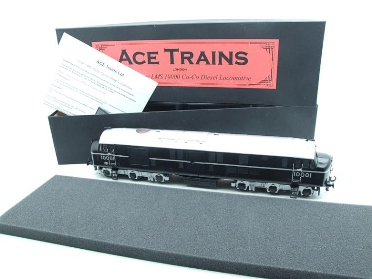 Ace Trains O Gauge E39C2 Semi Gloss Black Silver roof & bogies. No Logo R/N 10001 image 19