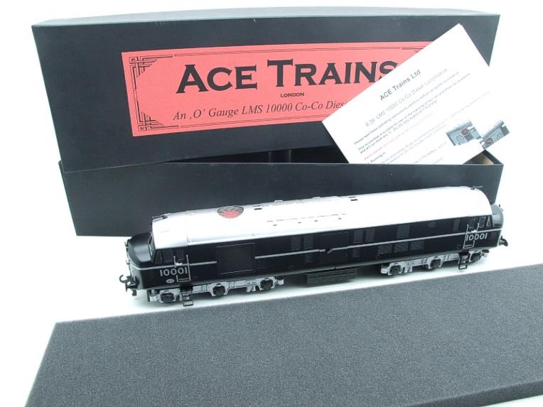 Ace Trains O Gauge E39C2 Semi Gloss Black Silver roof & bogies. No Logo R/N 10001 image 20