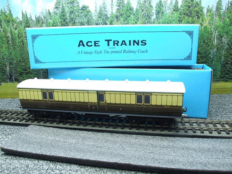 Ace Trains Wright Overlay Series O Gauge GWR "Full Brake Luggage" Coach R/N 1054 Boxed image 20
