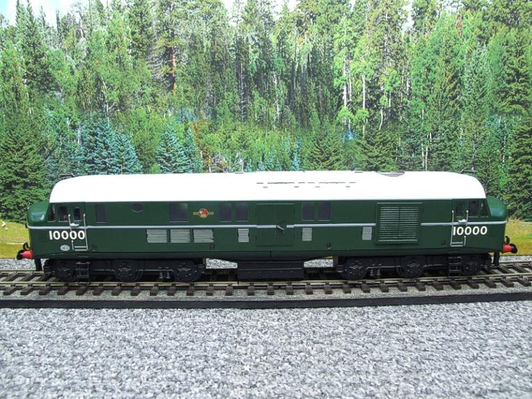 Ace Trains O Gauge E39D1 BR Gloss Green Egg Shell Waistband & Grey roof R/N 10000 Post-56 Co-Co Diesel Loco 2/3 Rail New Boxed image 11