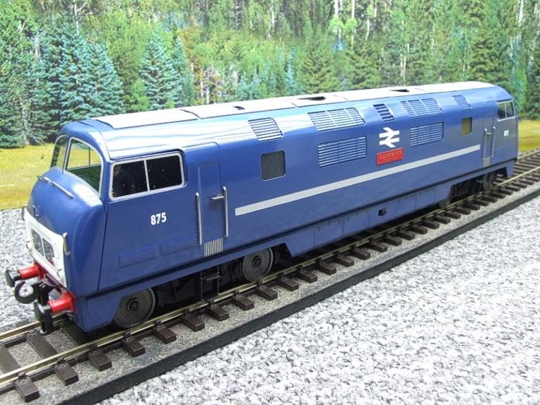 Ace Trains - RTM Models O Gauge E32 Warship Diesel Navy Blue "Illustrious" D875 Electric 2/3 Rail Bxd image 6