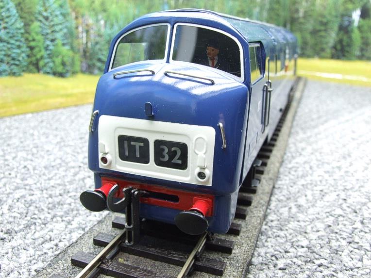 Ace Trains - RTM Models O Gauge E32 Warship Diesel Navy Blue "Illustrious" D875 Electric 2/3 Rail Bxd image 9