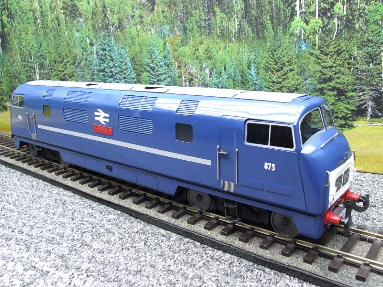 Ace Trains - RTM Models O Gauge E32 Warship Diesel Navy Blue "Illustrious" D875 Electric 2/3 Rail Bxd image 14