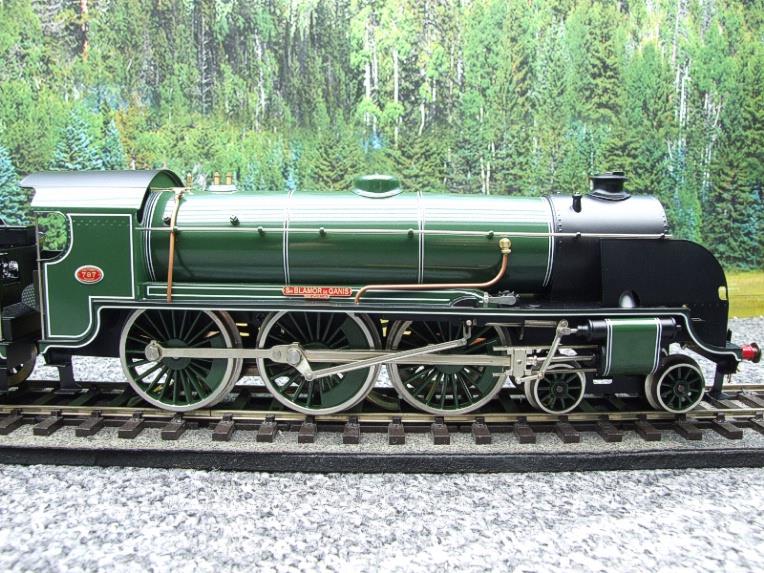ACE Trains, O Gauge, E/34-B3, SR Gloss Lined Olive Green "Sir Blamor De Ganis" R/N 797 Brand New Boxed image 12