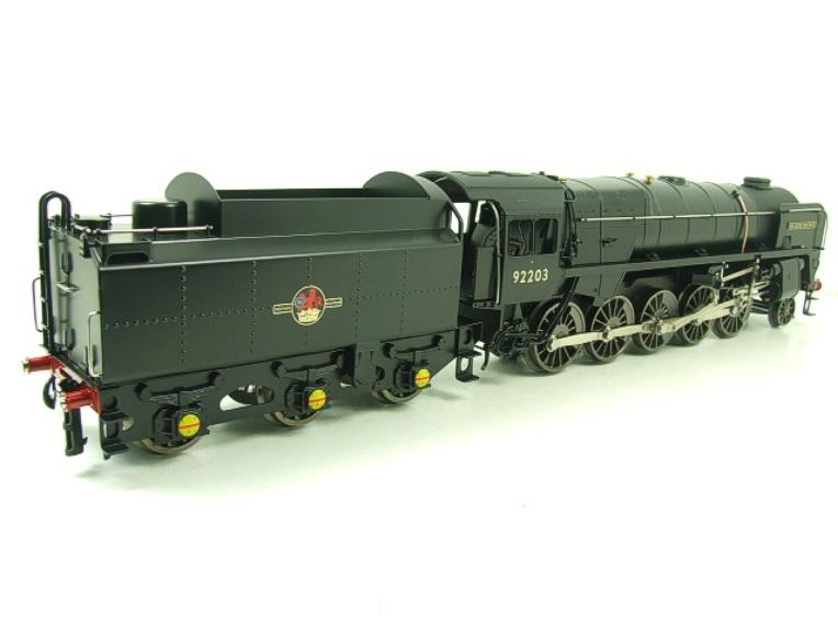 Ace Trains O Gauge E28B1 BR Class 9F Loco & Tender "Black Prince" R/N 92203 Electric 2/3 Rail Bxd image 16
