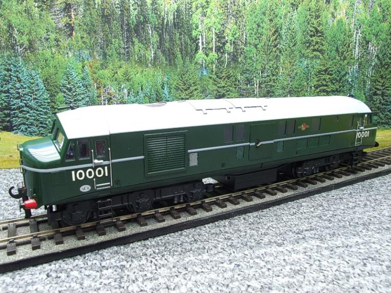 Ace Trains O Gauge E39D3 BR Gloss Green Egg Shell Waistband & Grey roof Post-56 R/N 10001 Co-Co Diesel Loco 2/3 Rail New Boxed image 14