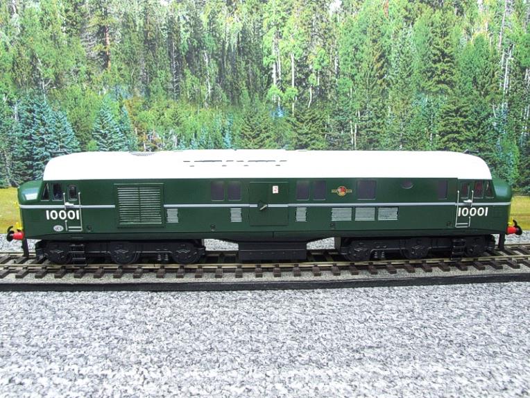 Ace Trains O Gauge E39D2 BR Gloss Green Egg Shell Waistband & Grey roof & Small Yellow End Panels R/N 10001 Post-56 image 7