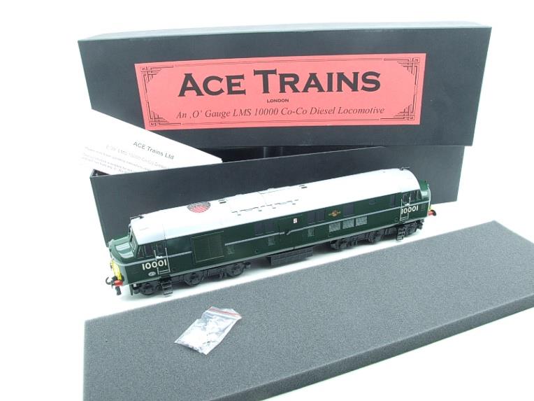 Ace Trains O Gauge E39D2 BR Gloss Green Egg Shell Waistband & Grey roof & Small Yellow End Panels R/N 10001 Post-56 image 20