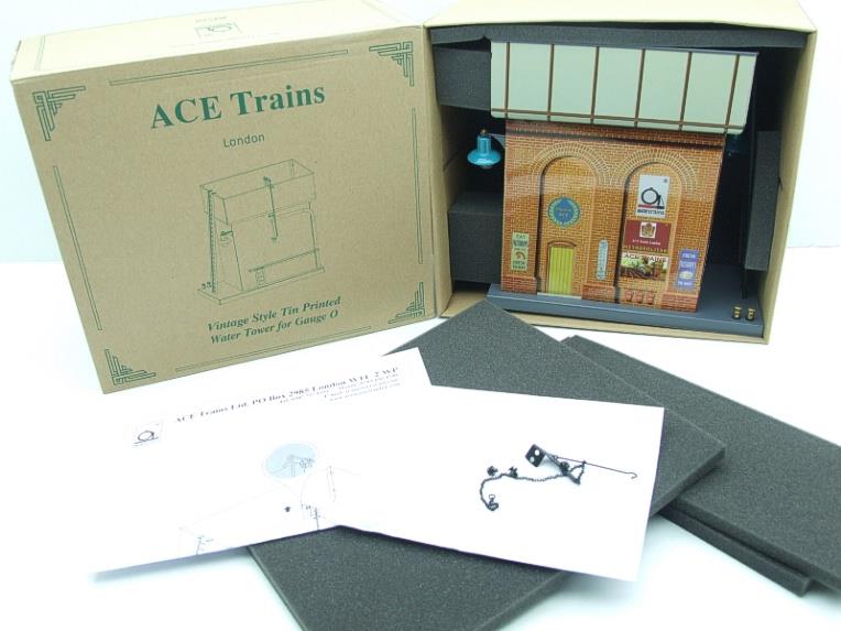 Ace Trains O Gauge AC/2-2 Tnplate Water Tower With Working Light Brand NEW Boxed image 20