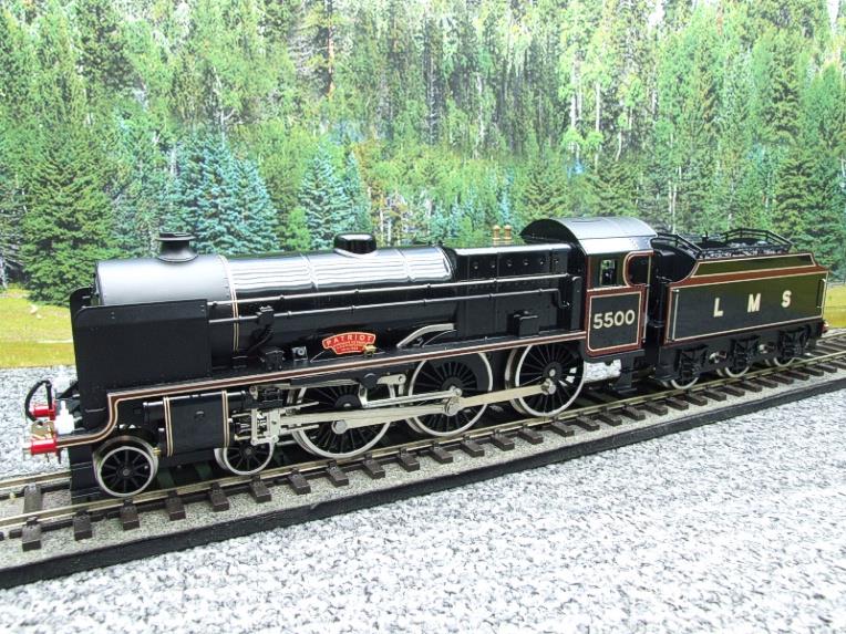 Ace Trains O Gauge, Post War LMS Gloss Lined Black, Patriot Class 4-6-0 Loco  an - Patriot R/N: 5500 image 13