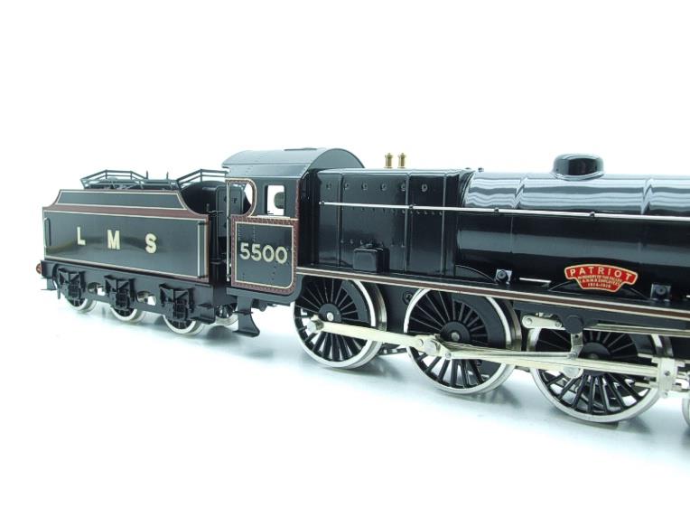 Ace Trains O Gauge, Post War LMS Gloss Lined Black, Patriot Class 4-6-0 Loco  - Isle of Man R/N: 551 image 12
