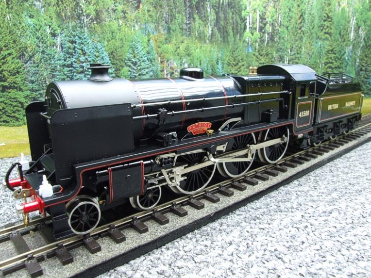 Ace Trains O Gauge E42D, British Railway Gloss Lined Black, Patriot Class 4-6-0 Locomotive and Tender "Patriot" R/N 45500 image 13