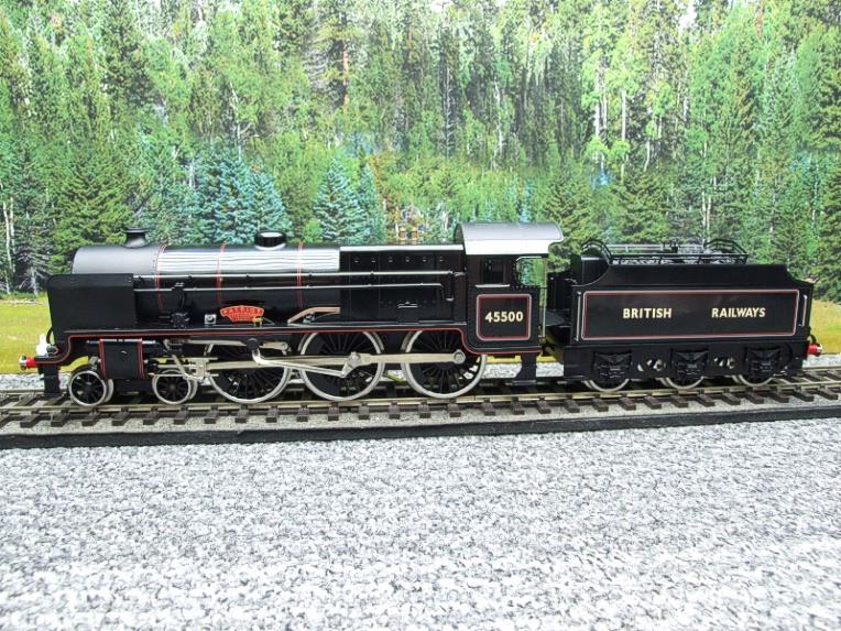 Ace Trains O Gauge E42D, British Railway Gloss Lined Black, Patriot Class 4-6-0 Locomotive and Tender "Royal Naval Division" R/N 45502 image 15