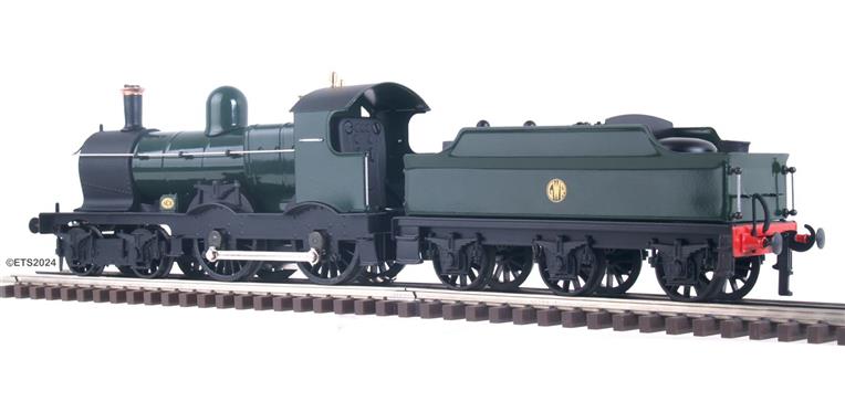 Ace Trains O Gauge E/30-C "Duke" Class G.W.R 4-4-0 Loco & C/Ward Tender Un-Lined Green & Black image 4