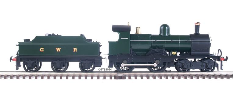 Ace Trains O Gauge E/30-C "Duke" Class G.W.R 4-4-0 Loco & C/Ward Tender Un-Lined Green & Black image 5
