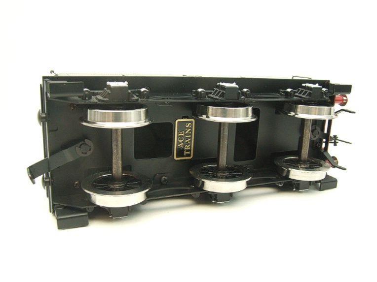 Ace Trains O Gauge E18A1 LMS Gloss Black Loco & Tender "Silver Jubilee" R/N 5552 Elec 2/3 Rail Bxd Rare image 15