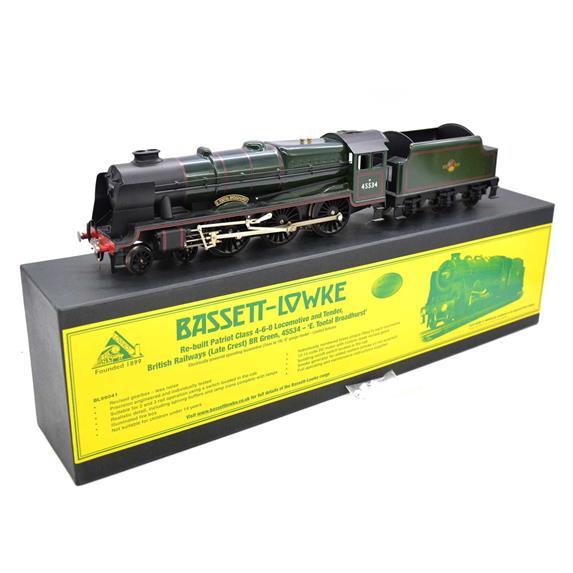 Bassett Lowke O Gauge BL99011 BR Rebuilt Scot Class "Royal Scot" R/N 46100 Bxd 2/3 Rail image 1