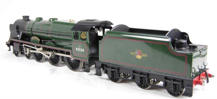 Bassett Lowke O Gauge BL99041 BR Late Crest Re-built Patriot Class "Total Broadhurst" R/N 45534 Bxd 2/3 Rail image 2